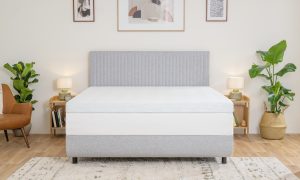 Tempur Luxe Topper SmartCool, double, light grey, HB vertical-1-11700