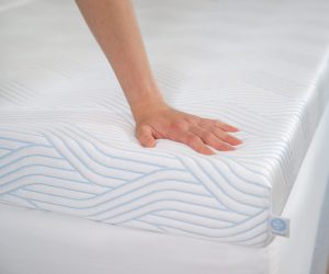 Tempur Luxe Topper SmartCool, double, light grey, HB vertical-5-11931