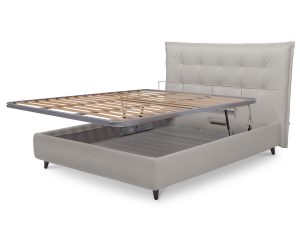 letto_quattro_rete_comfort_Grigio_Chiaro_obliquo_nero